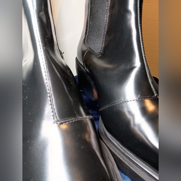 🩷 YOOX Chelsea Boots Size US 10.5 EU 41 - Picture 9 of 10